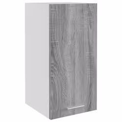 vidaXL Kitchen Cabinet Home Storage Shelf Organiser Cupboard Engineered Wood - grey sonoma, hanging cabinet 30 cm