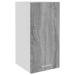 vidaXL Kitchen Cabinet Home Storage Shelf Organiser Cupboard Engineered Wood - grey sonoma, hanging cabinet 30 cm