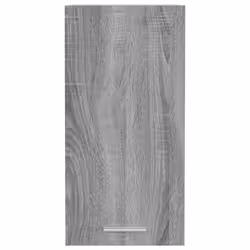 vidaXL Kitchen Cabinet Home Storage Shelf Organiser Cupboard Engineered Wood - grey sonoma, hanging cabinet 30 cm - Additional view 4