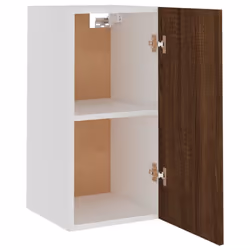 vidaXL Kitchen Cabinet Home Storage Shelf Organiser Cupboard Engineered Wood - brown oak, hanging cabinet 30 cm - Additional view 5