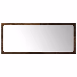 vidaXL Bathroom Furniture Set 2 Piece Smoked Oak Engineered Wood Sink Cabinet - Additional view 10