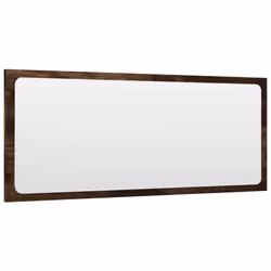 vidaXL Bathroom Furniture Set 2 Piece Smoked Oak Engineered Wood Sink Cabinet - Additional view 9