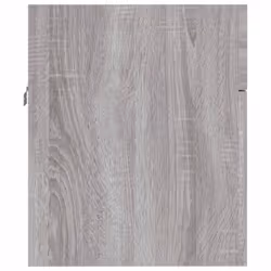 vidaXL Bathroom Furniture Set 2 Piece Engineered Wood Sink Cabinet Storage - grey sonoma - Additional view 8