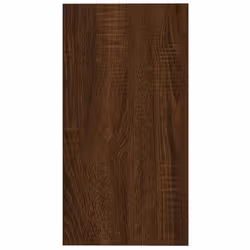 vidaXL Side Table Chipboard Magazine Rack Coffee Couch Table Multi Colours - brown oak - Additional view 4