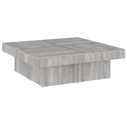 vidaXL Coffee Table Couch Table Hall End Center Accent Table Engineered Wood - grey sonoma