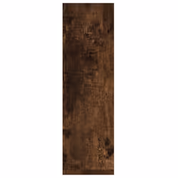 vidaXL Wall Shelves Wall Mounted Shelf Floating Shelf Engineered Wood 2 pcs - smoked oak - Additional view 5