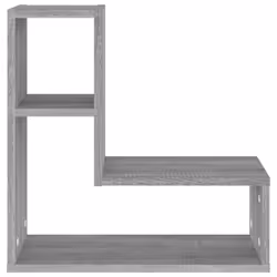 vidaXL Wall Shelves Wall Mounted Shelf Floating Shelf Engineered Wood 2 pcs - grey sonoma - Additional view 4