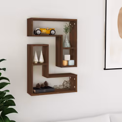 VidaXL 826643 shelve Wood Brown, Wood