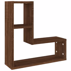 VidaXL 826643 shelve Wood Brown, Wood - Additional view 4