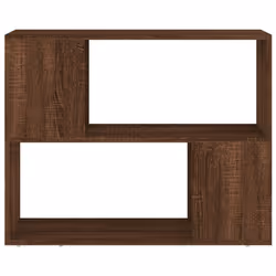 vidaXL Book Cabinet/Room Divider Brown Oak Bookcase File Cabinet Storage Rack - Additional view 4