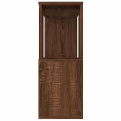 vidaXL Book Cabinet/Room Divider Brown Oak Bookcase File Cabinet Storage Rack - Additional view 5