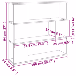 VidaXL 826647 living room bookcase - Additional view 8