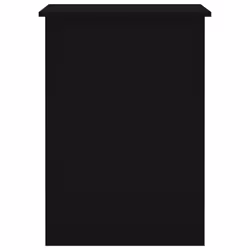 vidaXL Desk Office Computer Desk Study Desk Writing Table Engineered Wood - black - Additional view 4