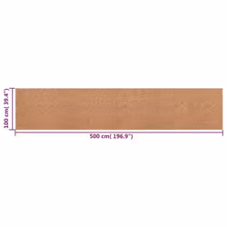 vidaXL Cork Roll Wallcovering Cork Sheet Insulation Floor Underlay Cork Board - 100 x 500 x 0.2 cm