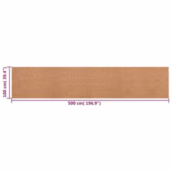 vidaXL Cork Roll Wallcovering Cork Sheet Insulation Floor Underlay Cork Board - 100 x 500 x 0.5 cm