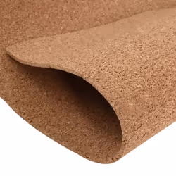 vidaXL Cork Roll Wallcovering Cork Sheet Insulation Floor Underlay Cork Board - 100 x 500 x 0.5 cm