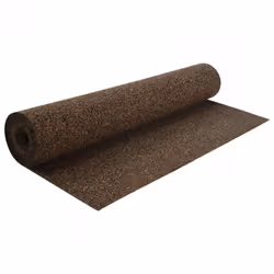vidaXL Rubber Cork Roll Wallcovering Cork Sheet Vinyl Underlay Multi Sizes - 100 x 500 x 0.5 cm