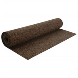 vidaXL Rubber Cork Roll Wallcovering Cork Sheet Vinyl Underlay Multi Sizes - 100 x 500 x 0.5 cm