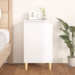 VidaXL 819632 nightstand/bedside table White