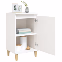 VidaXL 819633 nightstand/bedside table White - Additional view 4