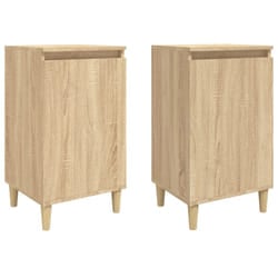 VidaXL 819635 nightstand/bedside table Oak