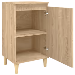 VidaXL 819635 nightstand/bedside table Oak - Additional view 6