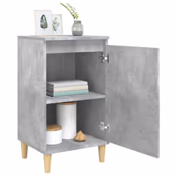 VidaXL 819637 nightstand/bedside table Concrete colour - Additional view 4