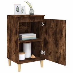 VidaXL 819639 nightstand/bedside table Oak - Additional view 4