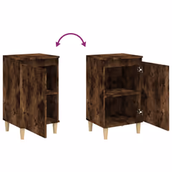 VidaXL 819639 nightstand/bedside table Oak - Additional view 8
