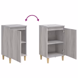VidaXL 819640 nightstand/bedside table Oak - Additional view 8