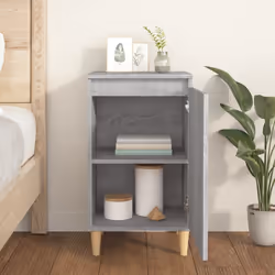 VidaXL 819641 nightstand/bedside table Oak