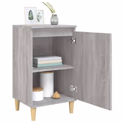 VidaXL 819641 nightstand/bedside table Oak - Additional view 4