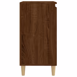 vidaXL 1/2x Bedside Cabinet Engineered Wood End Table Nightstand Multi Colours - brown oak, 2 pcs - Additional view 6