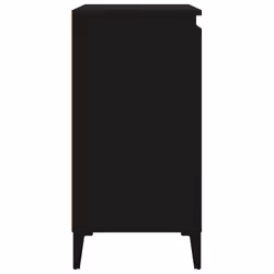 VidaXL 819647 nightstand/bedside table Black - Additional view 6