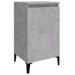 VidaXL 819652, Concrete colour, Metal, Wood, 400 mm, 350 mm, 700 mm, 1 pc(s)
