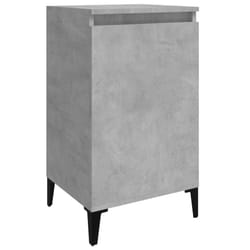 VidaXL 819652 nightstand/bedside table Concrete colour