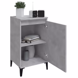 VidaXL 819653 nightstand/bedside table Concrete colour - Additional view 4