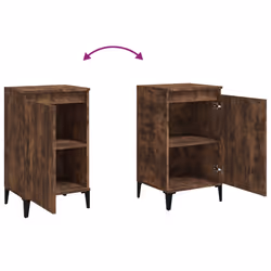 VidaXL 819654 nightstand/bedside table Oak - Additional view 8