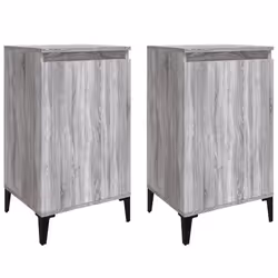 VidaXL 819657, Oak, Metal, Wood, 400 mm, 350 mm, 700 mm, 2 pc(s)