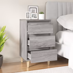 VidaXL 819666 nightstand/bedside table Oak