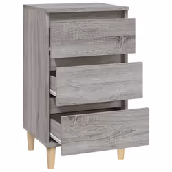 VidaXL 819666 nightstand/bedside table Oak - Additional view 7