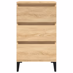 vidaXL Bedside Cabinet Side Table Nightstand Telephone Stand Engineered Wood - sonoma oak - Additional view 6