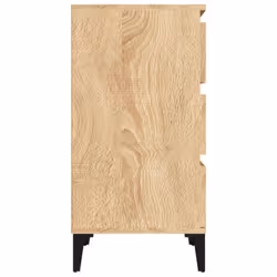vidaXL Bedside Cabinet Side Table Nightstand Telephone Stand Engineered Wood - sonoma oak - Additional view 7