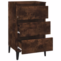 VidaXL 819673 nightstand/bedside table Oak - Additional view 6