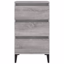 vidaXL Bedside Cabinet Side Table Nightstand Telephone Stand Engineered Wood - grey sonoma - Additional view 6