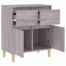 vidaXL Sideboard Cabinet Cupboard Highboard Home Organiser Engineered Wood - grey sonoma - Additional view 5