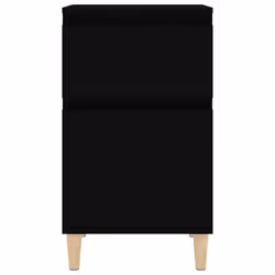 VidaXL 819694 nightstand/bedside table Black - Additional view 6