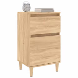VidaXL 819698 nightstand/bedside table Oak - Additional view 4