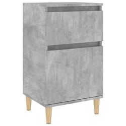 VidaXL 819700 nightstand/bedside table Concrete colour