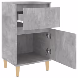 VidaXL 819701 nightstand/bedside table Concrete colour - Additional view 8